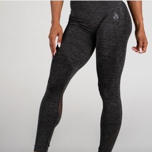 Seamless Tights (Charcoal)